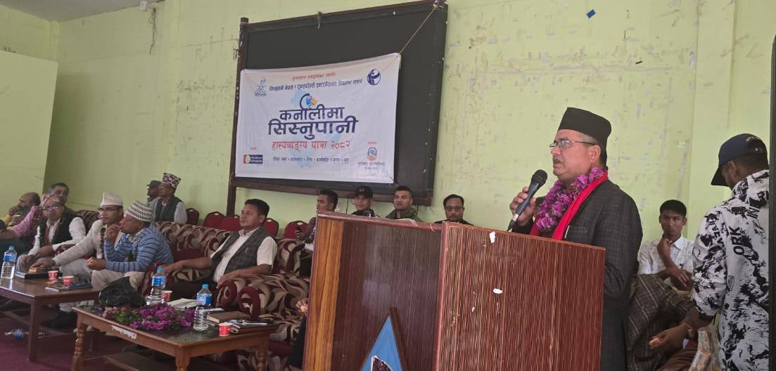 रुकुम पश्चिमबाट सुरु भयो ‘कर्नालीमा सिस्नुपानी हास्यव्यङग्य यात्रा’