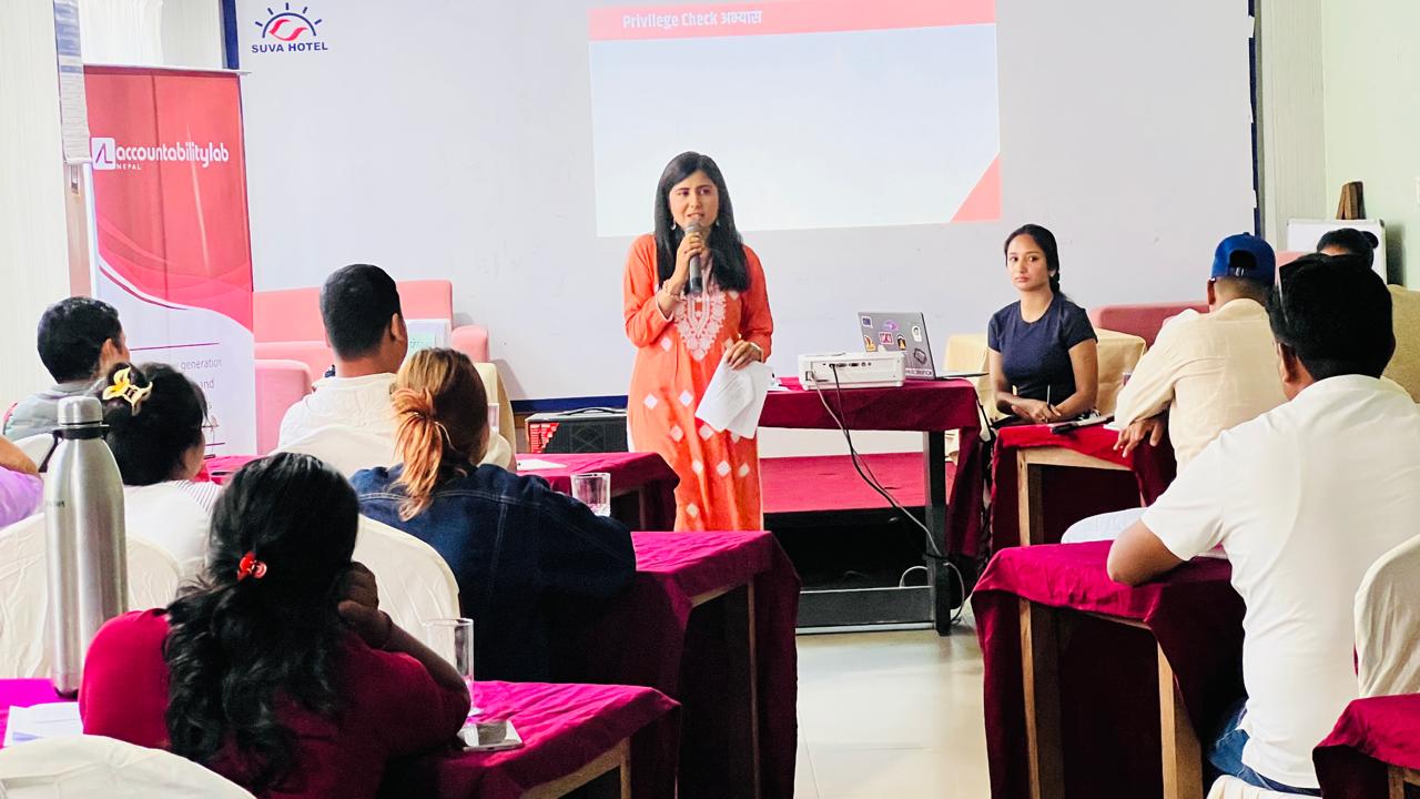 एक्सेस परियोजनामार्फत समावेशी शिक्षामा काम गर्ने नागरिक समाज संस्थाको क्षमता विकास गरिदैं 