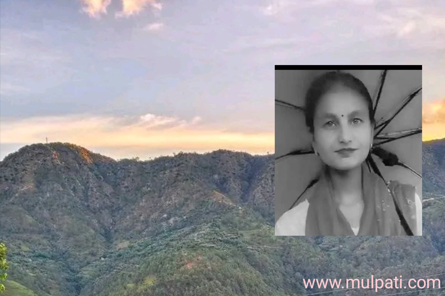 माइत आएकी महिलाको गोठालो गएको बेला लडेर मृत्यु