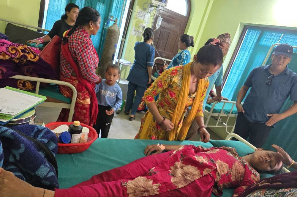सल्यानमा जिप दुर्घटना हुँदा १९ जना घाइते