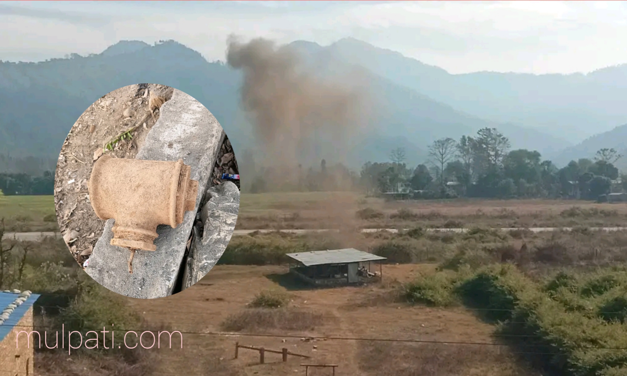 चौरजहारीमा भेटिएको सकेट बम डिस्पोज