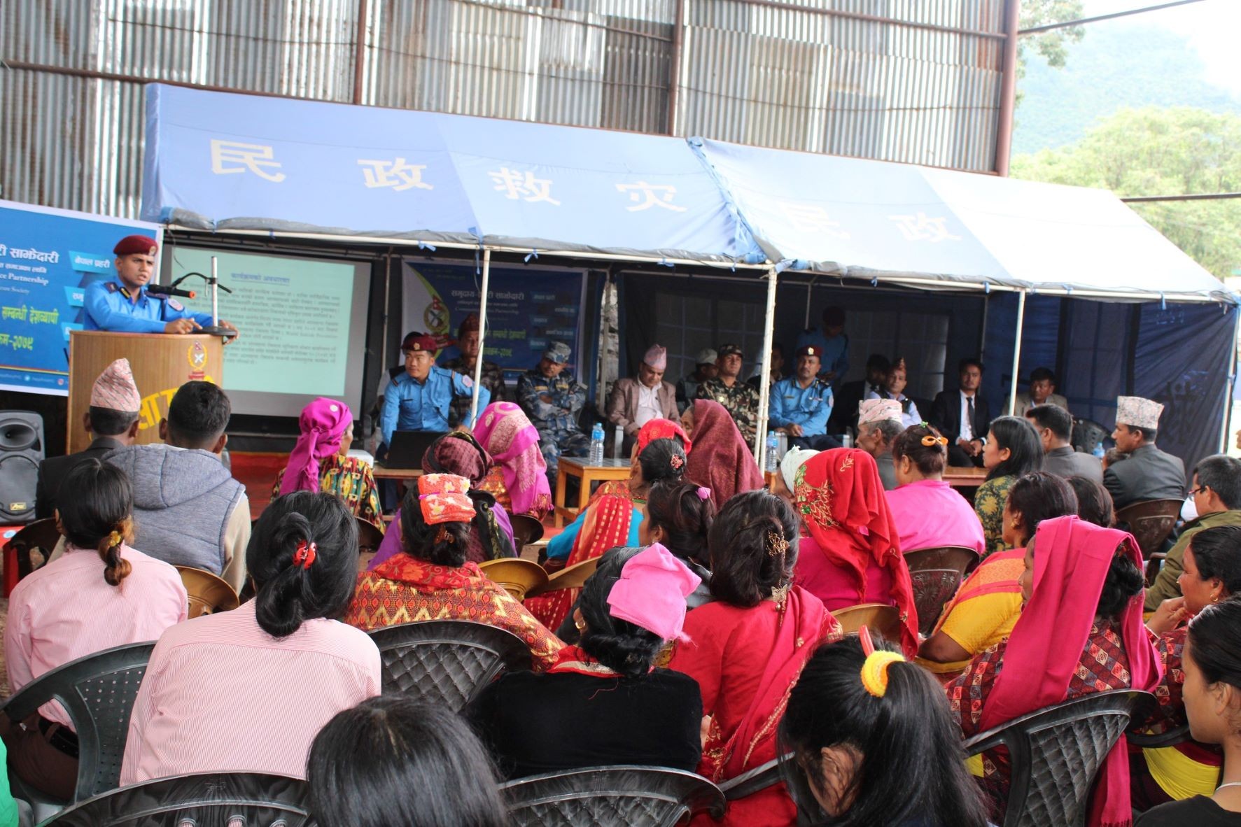 रुकुम पूर्व : नारा, र्याली, बाजागाजा सहित आत्महत्या रोकथाम तथा न्यूनिकरण सम्बन्धी कार्यक्रम