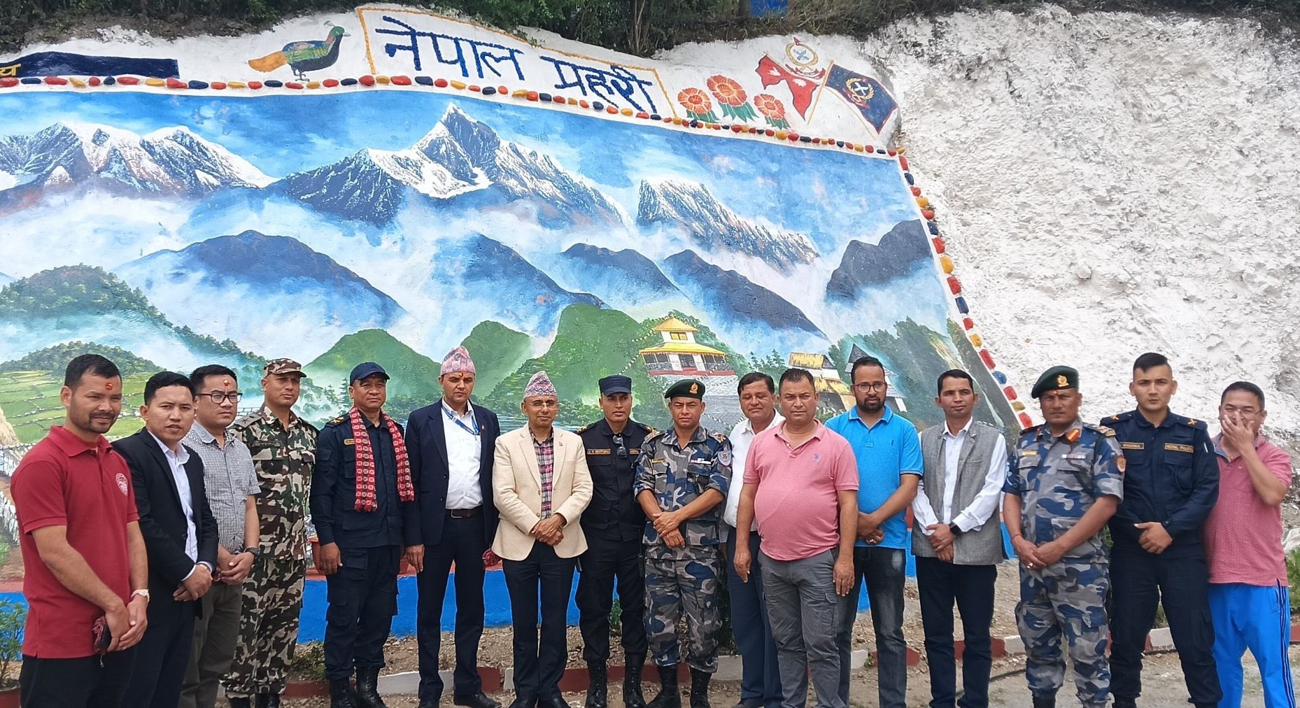 रुकुम पश्चिम र रोल्पाको सयुक्त जिल्ला सुरक्षा समन्वय बैठक सम्पन्न