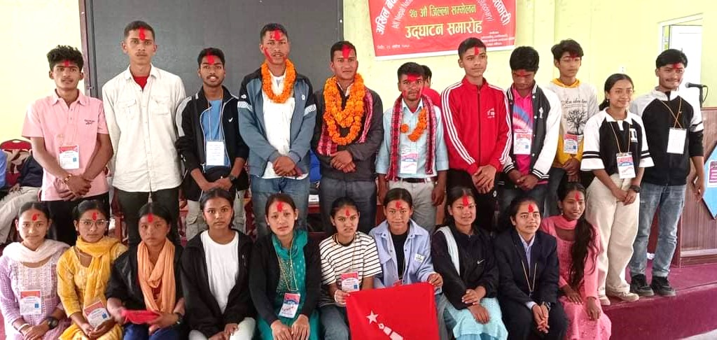 अनेरास्ववियू क्रान्तिकारी रुकुम पश्चिमको अध्यक्षमा निराजन केसी निर्वाचित