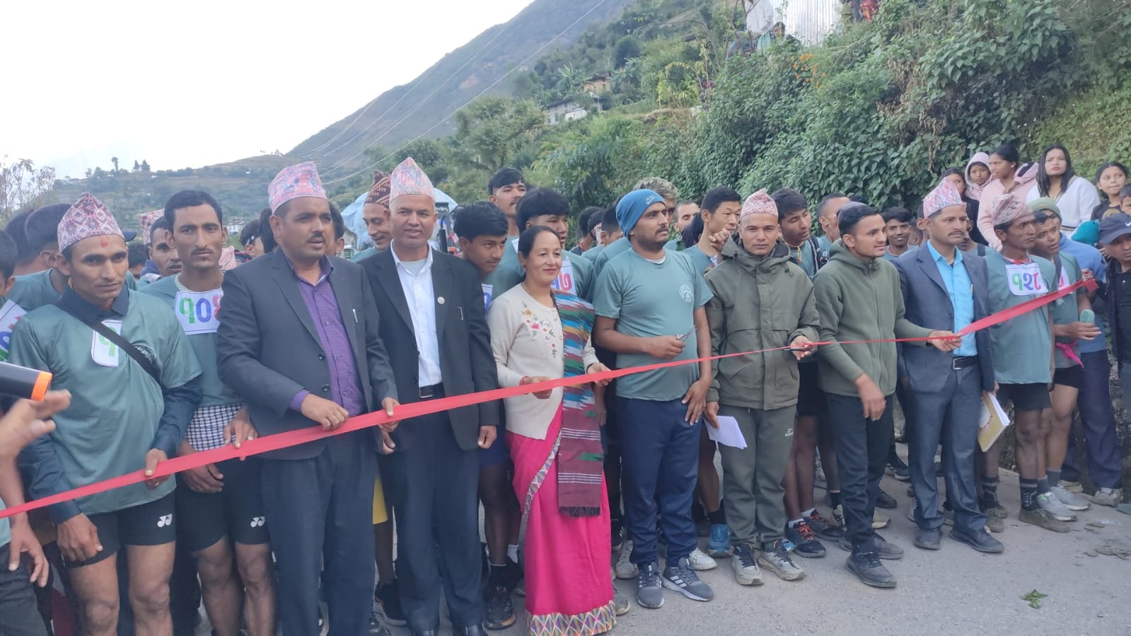 चित्रिपाटन चिनाउन साहसिक ट्रेल म्याराथन प्रतियोगिता, ओली उत्पत्तिस्थलमा प्रवेशद्वार