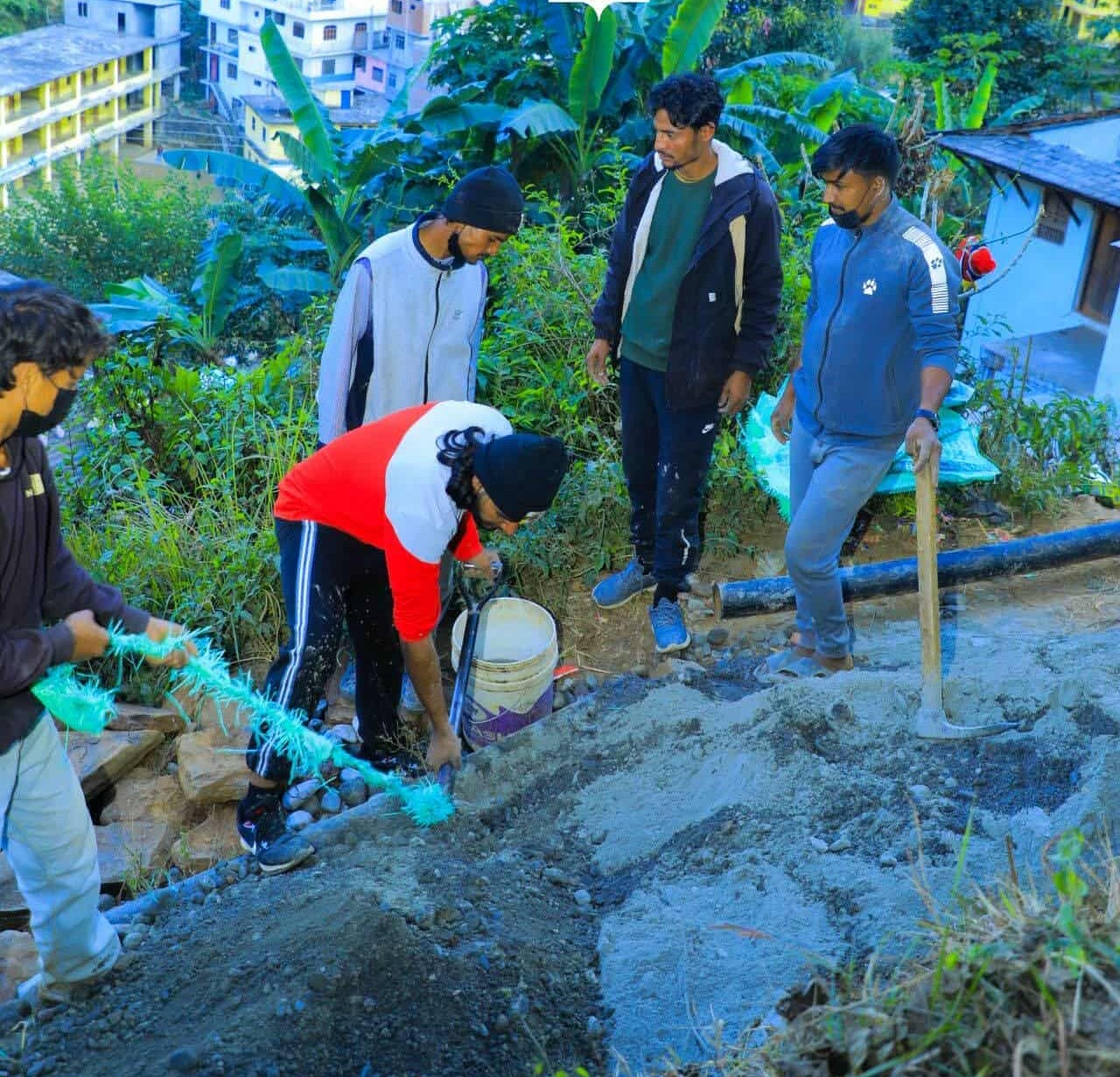 सानीभेरी ८ मा जेन-जी भेला सम्पन्न, बाटो निर्माण गर्न सुरु