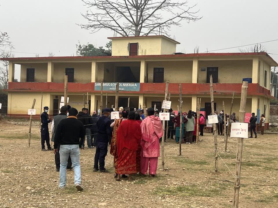 रुकुम पश्चिममा ५८.४४ प्रतिशत मतदान