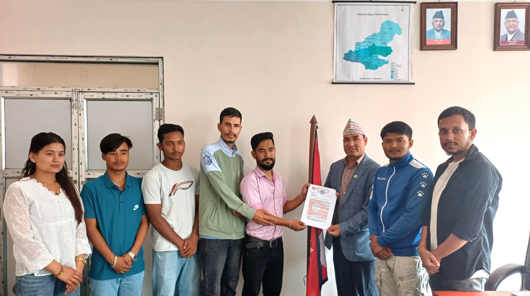 विपद् प्रतिकार्यको लागि नेवि संघले गरायो सिडिओको ध्यानाकर्षण