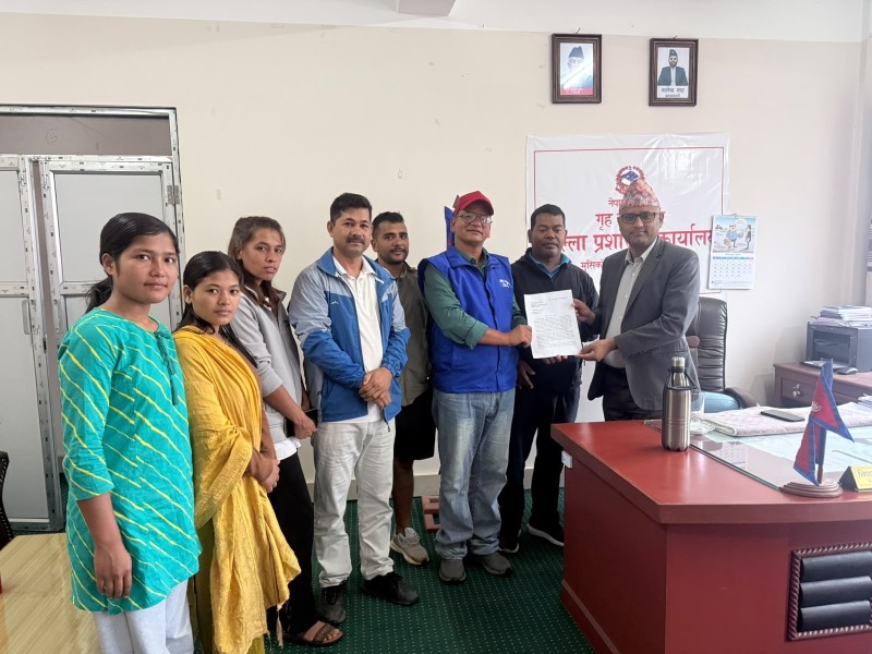 रोम विधान अनुमोदनका लागि सिडियोमार्फत प्रधानमन्त्रीलाई ज्ञापन पत्र