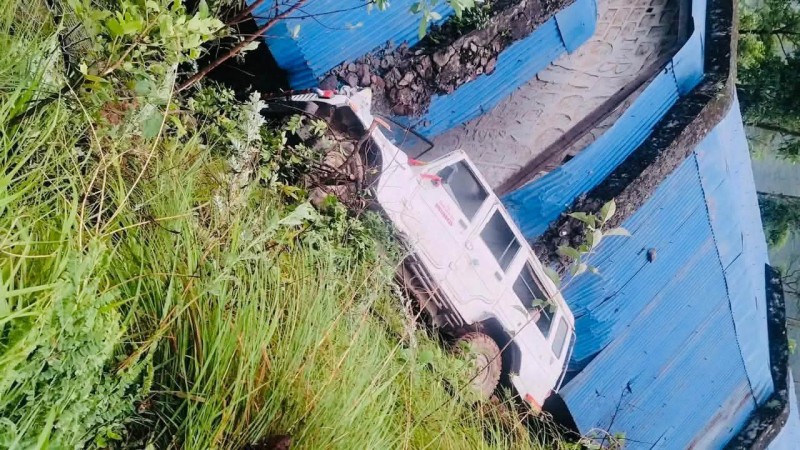 रुकुम पूर्वमा जिप दुर्घटना हुँदा पाँच घाइते