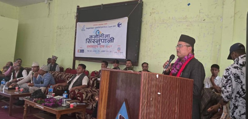 रुकुम पश्चिमबाट सुरु भयो ‘कर्नालीमा सिस्नुपानी हास्यव्यङग्य यात्रा’