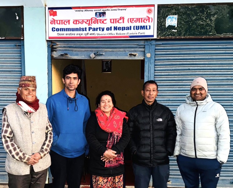 एमालेको एघारौ राष्ट्रिय महाधिवेशनको लागि रुकुम पूर्वबाट पाँच जना प्रतिनिधि सर्वसम्मत छनौट