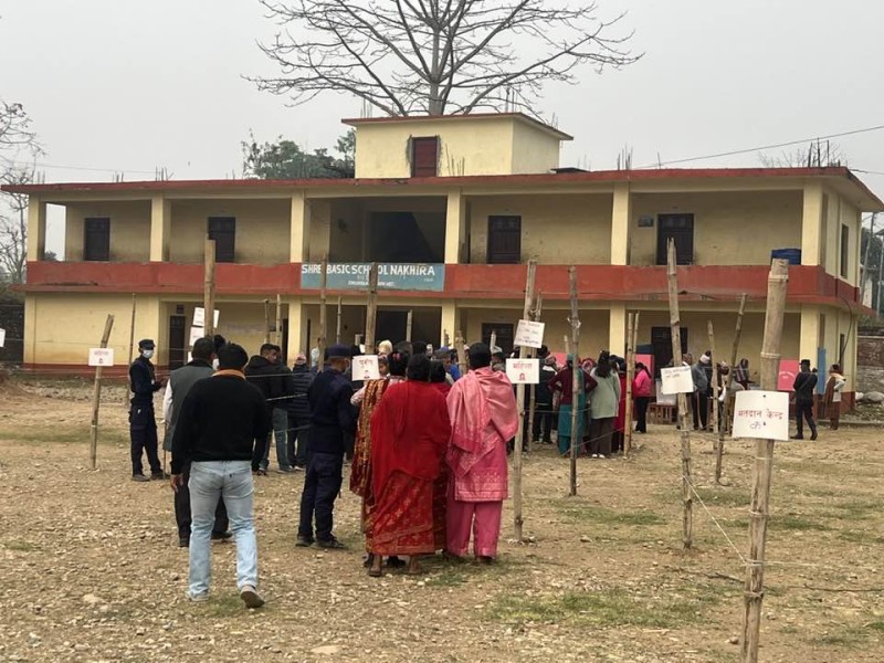 रुकुम पश्चिममा ५८.४४ प्रतिशत मतदान