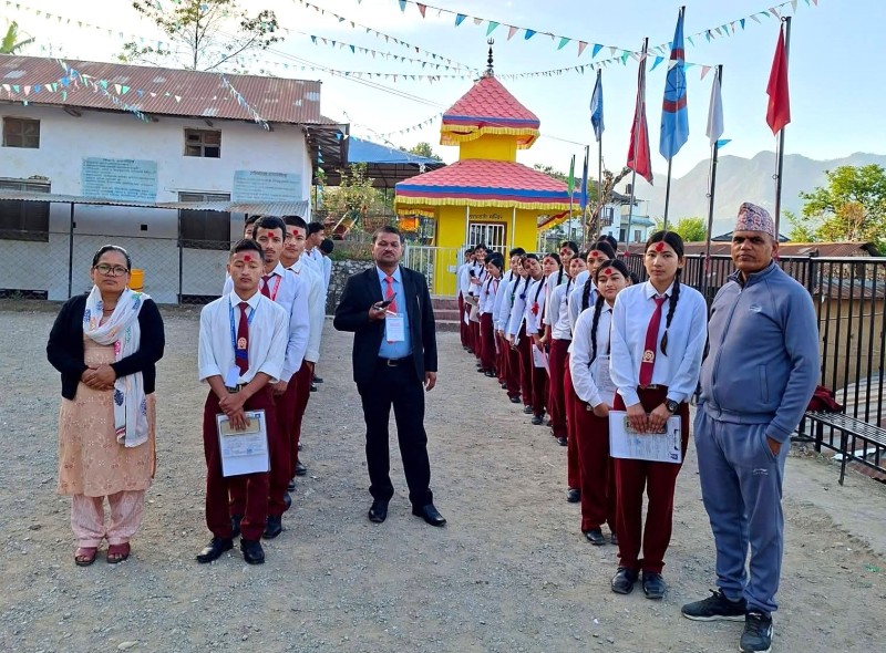 रुकुम पश्चिमका १६ वटा परीक्षा केन्द्रमा शान्तिपूर्ण रुपमा एसइई सुरु