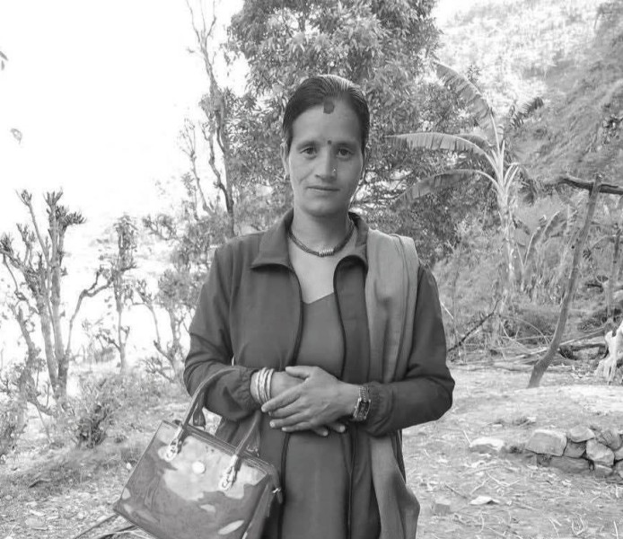 बाँफिकोटमा घाँस काट्न गएकी महिलाको ढुङ्गाले लागेर मृत्यु