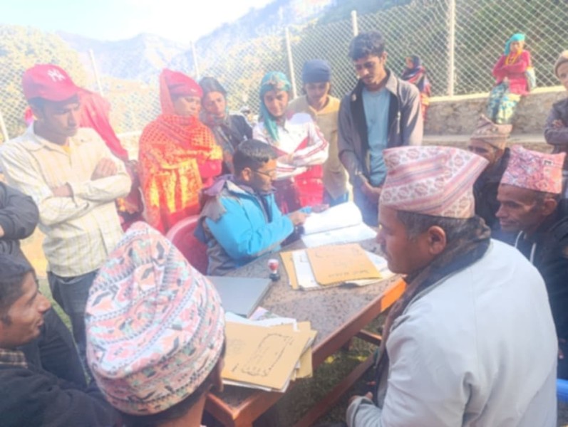 सानीभेरीमा भूकम्पले क्षति गरेका घर पुनर्निर्माणका लागि सम्झौता सुरु