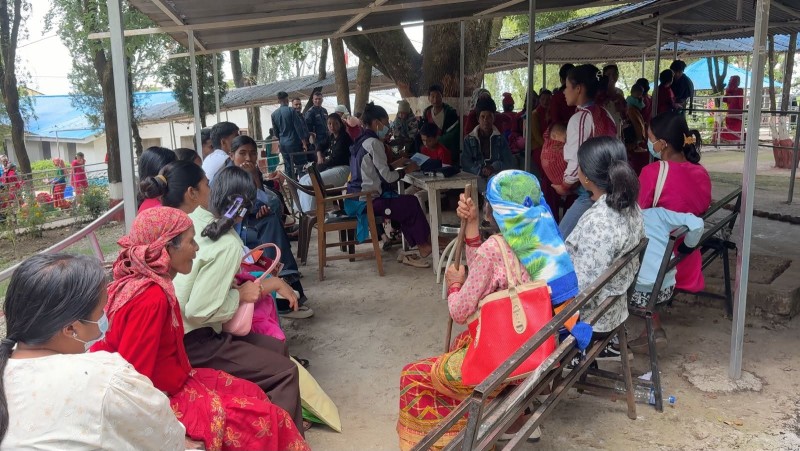 जिल्ला अस्पताल सल्लेमा बिरामीको चाप, डाक्टरको अभाव