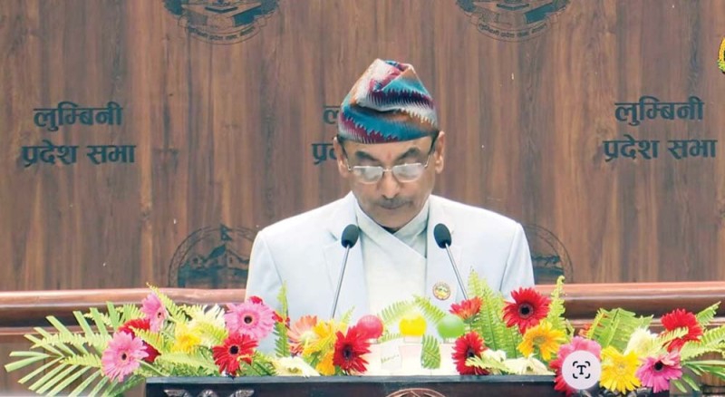 लुम्बिनी प्रदेशकाे बजेट ३७ अर्ब ३८ करोड