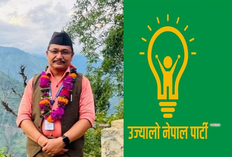 पार्टी संगठनबिनै 'बिजुलीको चिम' लिएर चुनावी प्रतिस्पर्धामा होमिएका नरेन्द्र 