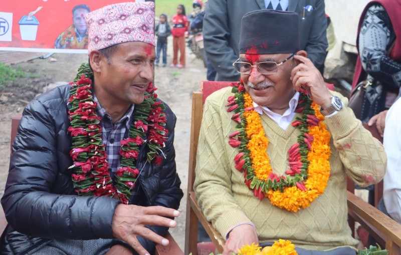 गोपाल शर्मालाई मन्त्री बनाउने प्रचण्डको प्रतिबद्धता