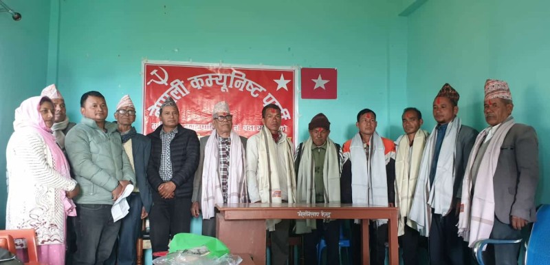 मुसिकोट ६ मा पूर्व जनमुक्ति सेना र जेष्ठ कम्युनिष्ट सदस्यहरु सम्मानित