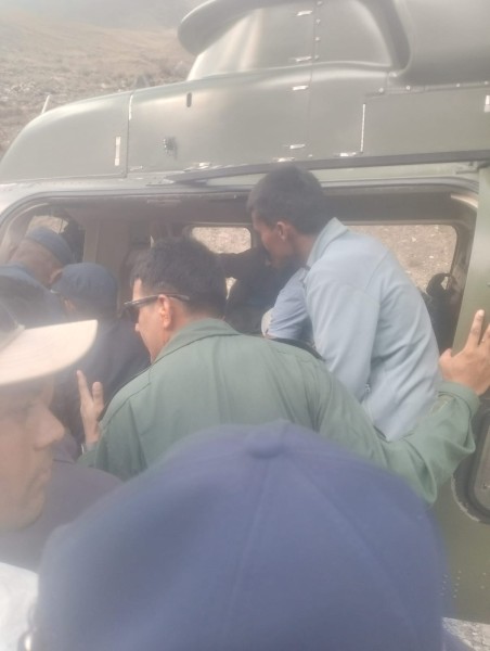 भेरी करिडोरमा मोटरसाइकल दुर्घटना, गम्भीर घाइतेलाई हेलिकप्टरमार्फत उद्धार 
