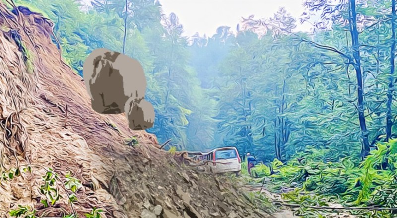 पहिरोले पुरिँदा दुई जनाको घटनास्थलमै मृत्यु