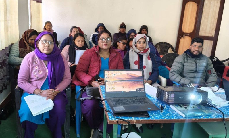 महिला, बालबालिका तथा शिक्षा शाखाका कर्मचारीलाई दुई दिने तालिम