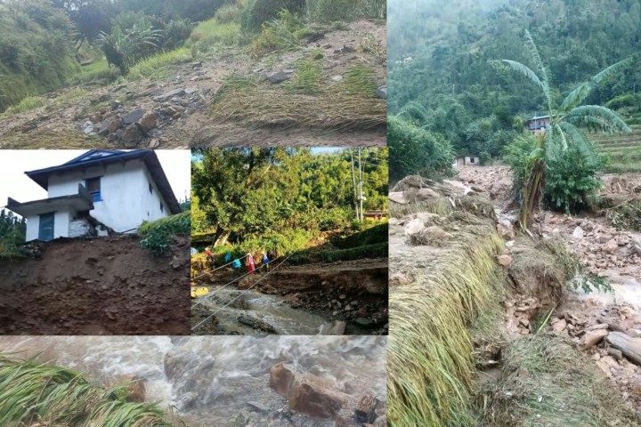 सानीभेरीमा बाढीले बगायो घर, पशुचौपाया, पानी घट्ट, किराना पसल र धानखेती