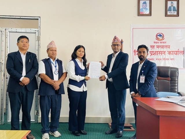 अब घरमै राहदानी पुर्‍याईने, रुकुम पश्चिम प्रशासन र हुलाकबिच समझदारी
