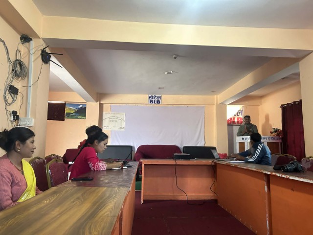 मानसिक स्वास्थ्यका बारेमा पत्रकारहरुलाई अभिमुखीकरण 