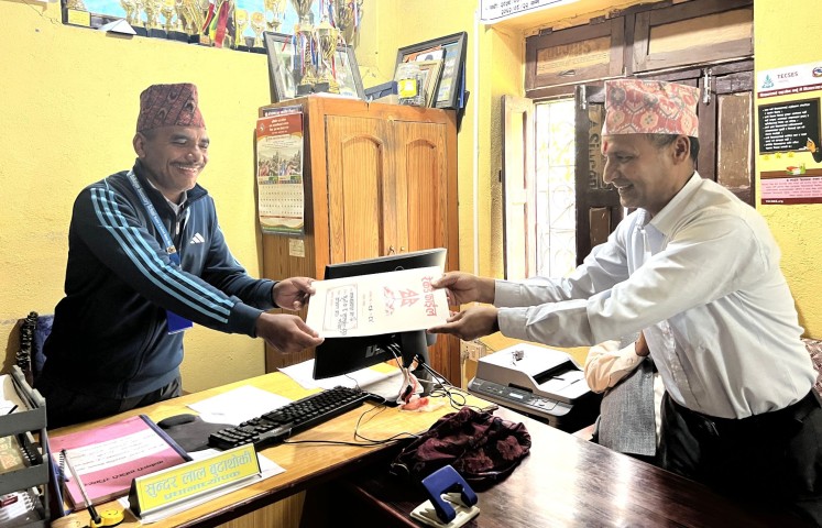 प्रतिनिधि सभा सदस्य गोपाल शर्मा समक्ष बालकल्याण माविका ६ माग