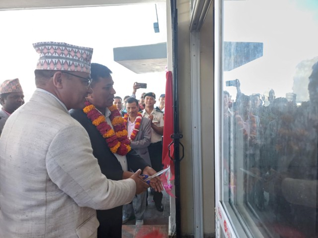 रुकुम पश्चिममा अनुसन्धान कार्यालयको भवन उद्घाटन