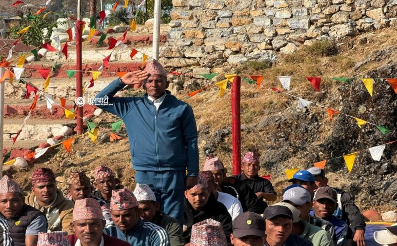 निर्वाचन प्रहरीमा छैठौं पटक खटिए रुकुमका खड्का