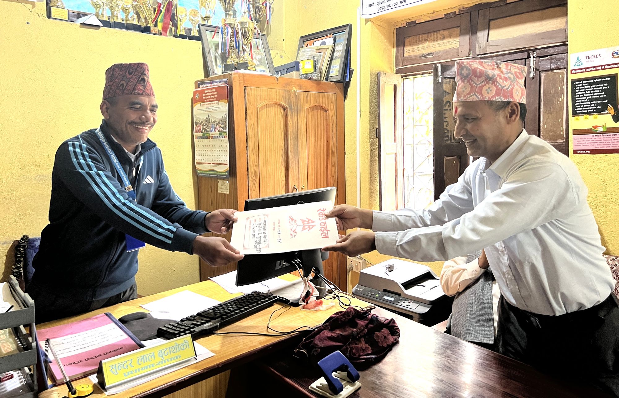 प्रतिनिधि सभा सदस्य गोपाल शर्मा समक्ष बालकल्याण माविका ६ माग