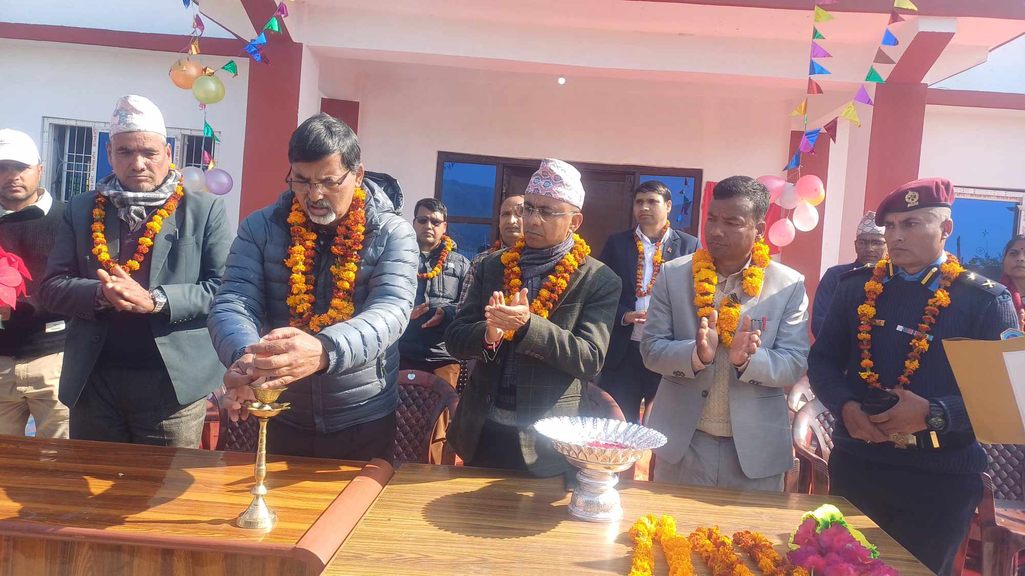 चौरजहारीमा इलाका प्रशासन कार्यालय उद्घाटन
