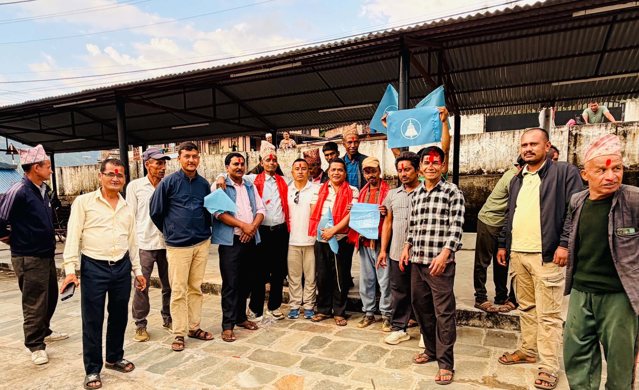 रुकुममा नेकपा र प्रलोपाका वडा अध्यक्षसहित १० जना रास्वपा प्रवेश