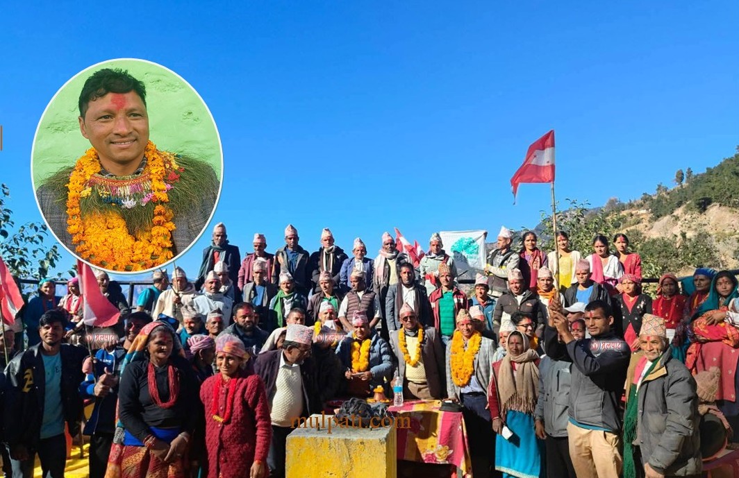 राजुलाई जेष्ठ नागरिकको आशिर्वाद, युवाको साथ