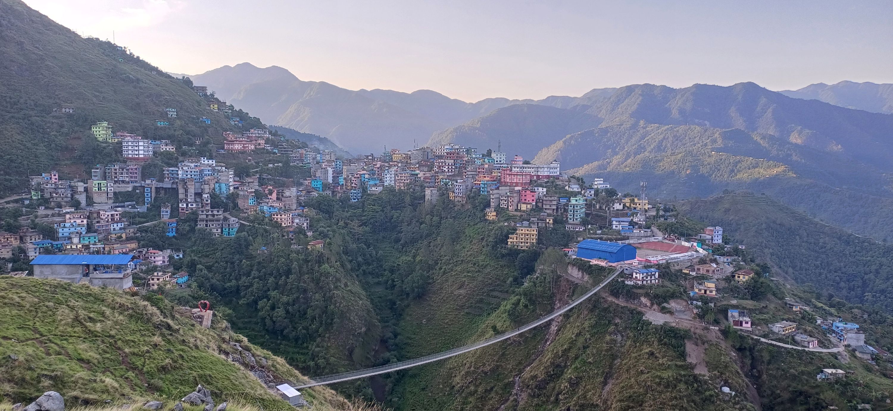खलङगाको बिहानी दृश्य 