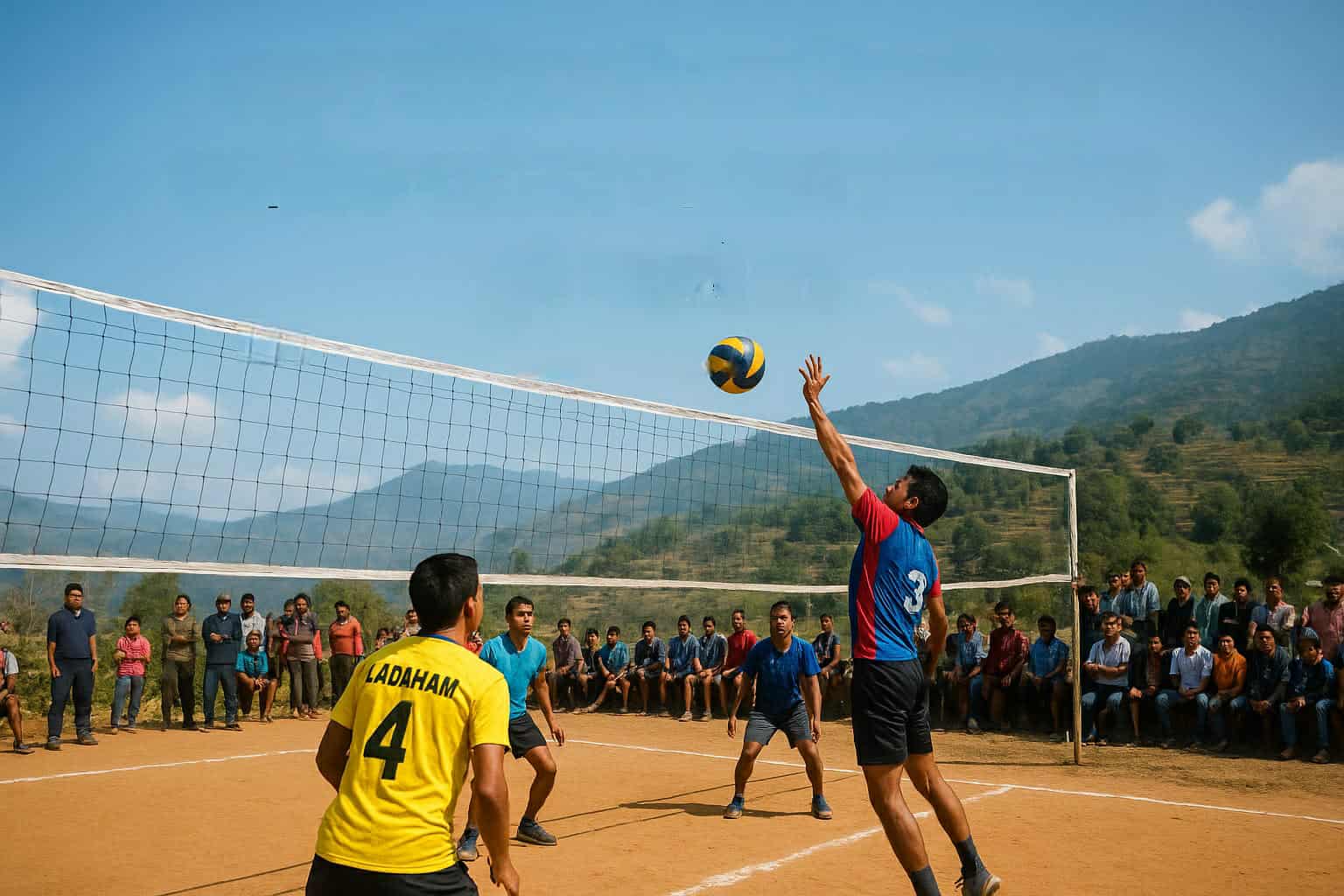 कर्णालीकै सर्वाधिक पुरस्कार राशीको भलिबल प्रतियोगिता रुकुममा हुँदै