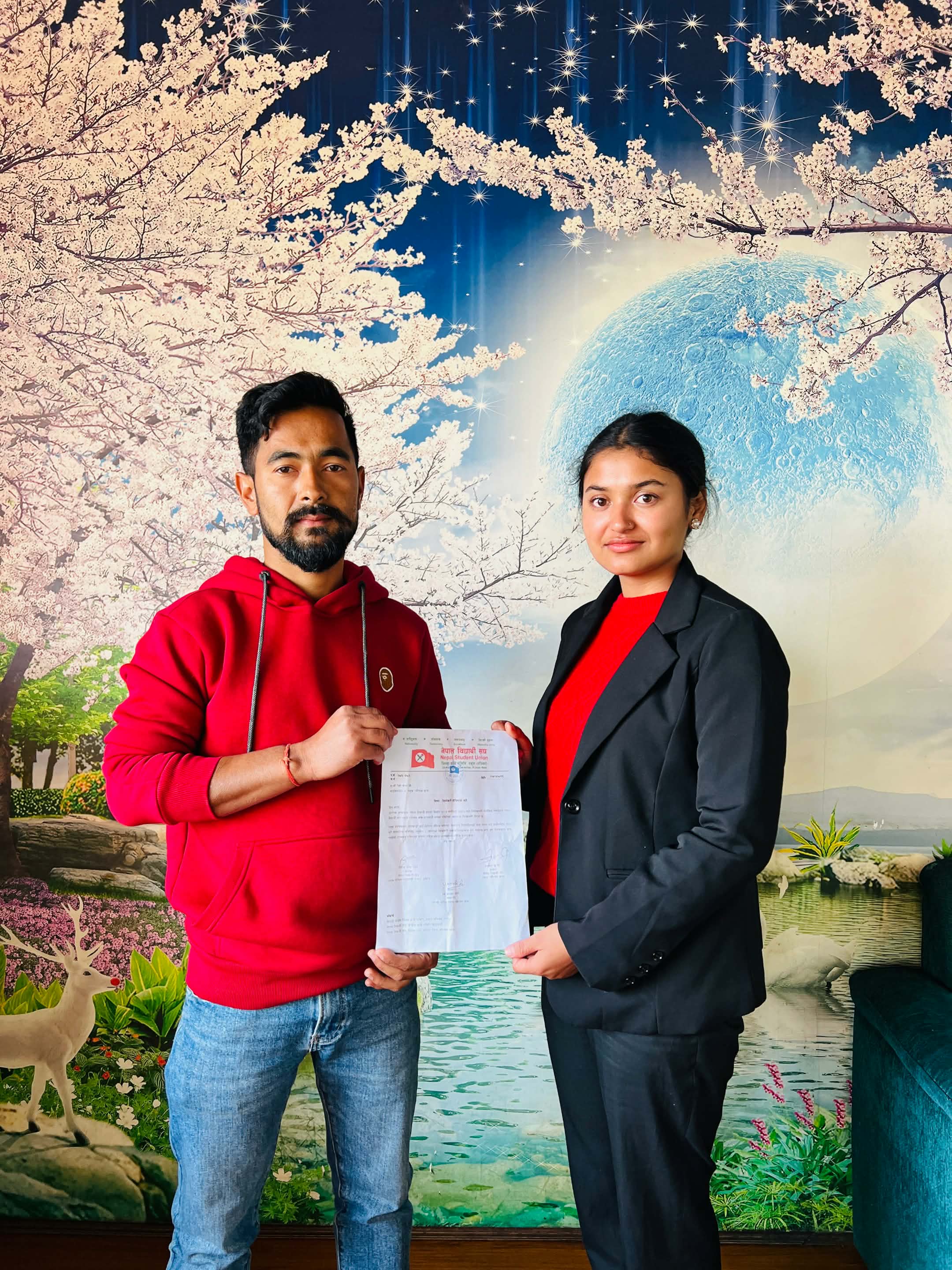 नेवि संघ रुकुम पश्चिम - काठमाडौं सम्पर्क समितिको अध्यक्षमा रेखा मल्ल