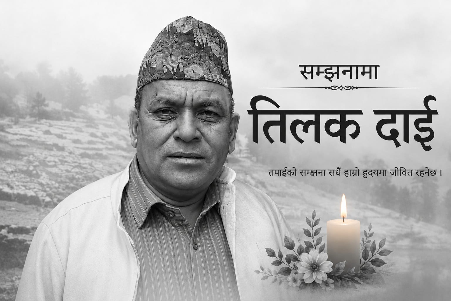 सम्झनामा तिलक दाई !
