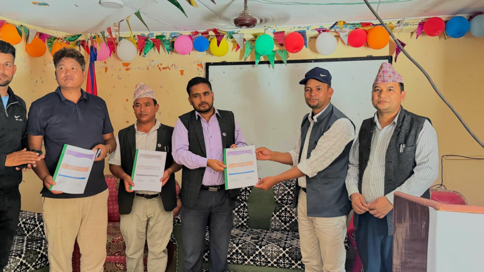 आठबिसकोटमा एन-प्याफको एक करोड ६४ लाखको परियोजना समापन