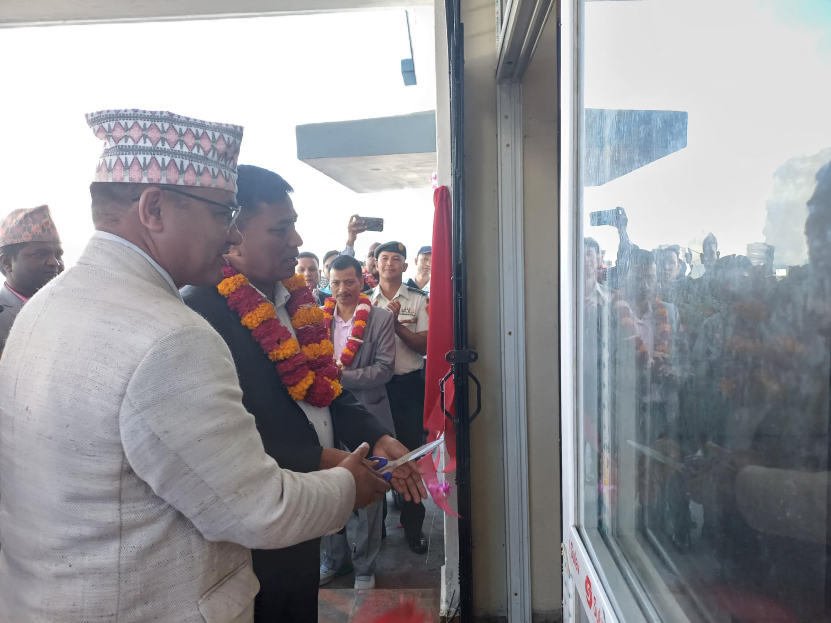 रुकुम पश्चिममा अनुसन्धान कार्यालयको भवन उद्घाटन