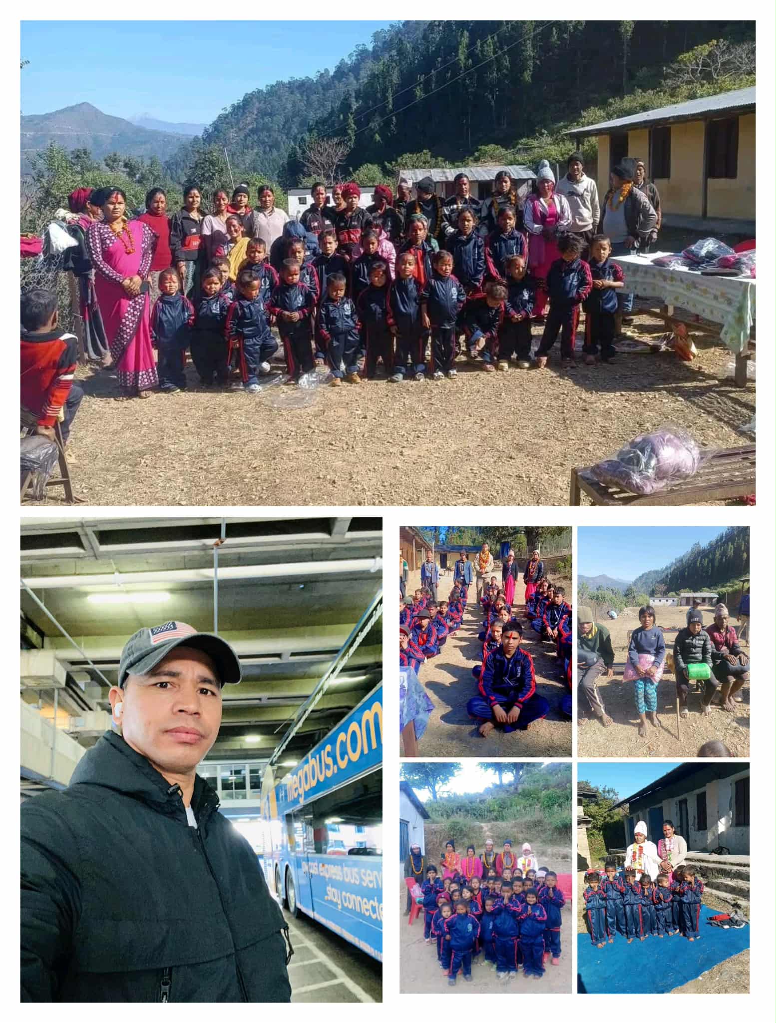 रानाले गरे चार विद्यालयका विद्यार्थी र अपांगता भएका व्यक्तिलाई न्यानो कपडा वितरण 