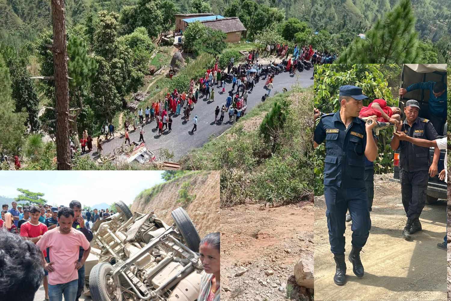 सल्यानमा हाईस दुर्घटनामा परेर १५ जना घाईते (विवरणसहित)