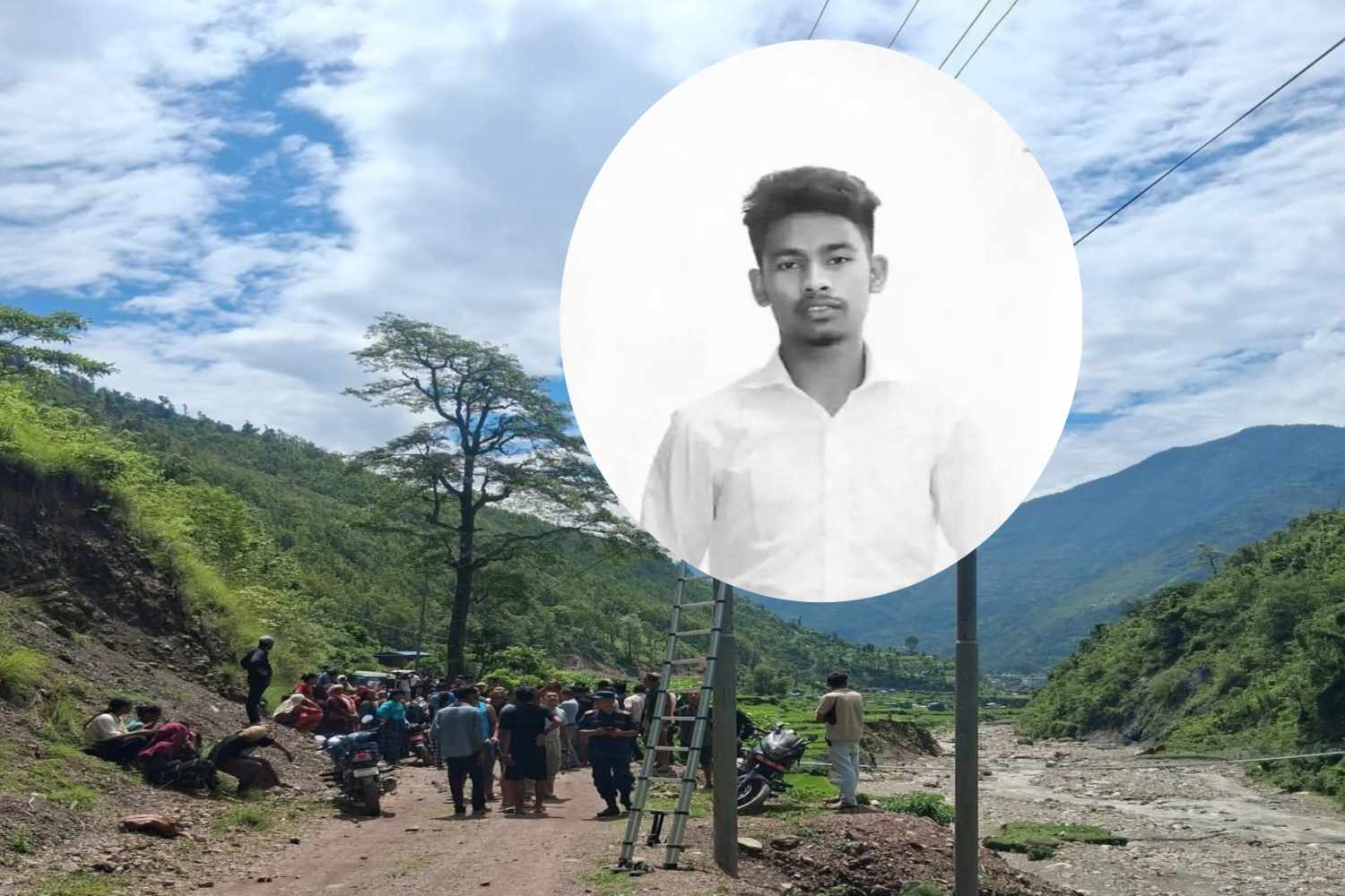विद्युत लाईन मर्मतका लागि पोलमा चढेका चन्दको घटनास्थलमै मृत्यु, केसी घाईते