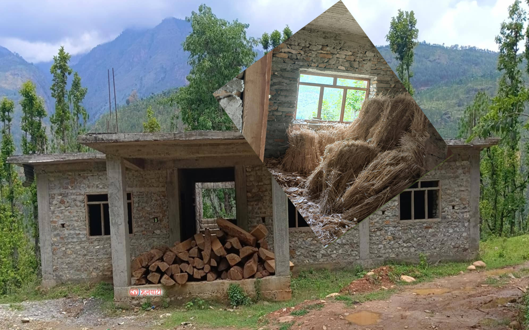 ओलीडेरामा निर्माणाधीन जेष्ठ नागरिक भवन अलपत्र