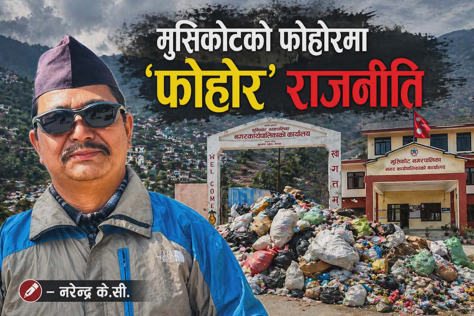 मुसिकोटको फोहोरमा 'फोहोर' राजनीति : जनस्वास्थ्यमाथि खेलबाड कि राजनीतिक दाउपेच?