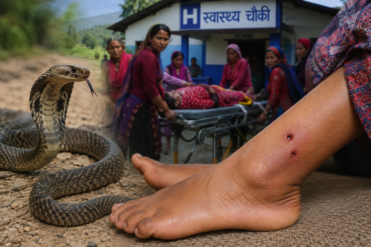 सर्पले टोकेपछि रुकुमका चार महिला बिरामी